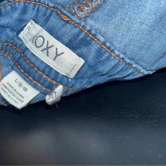 Roxy Light Blue Denim Overalls - Picture 12 of 15